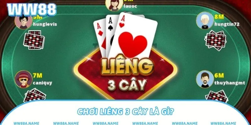 Chơi Liêng 3 cây là gì?